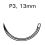 Ethicon Nahtmaterial Prolene - VISI Black: EH7290H / 4-0 / 1,5 / P3VB