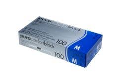 pura comfort black Handschuhe, Nitril, puderfrei, unsteril: Gr. M
