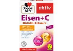 Doppelherz Eisen + C + Histidin + Folsäure Tabletten
