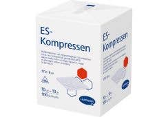 ES Kompressen, unsteril, 8fach: 10 x 10 cm