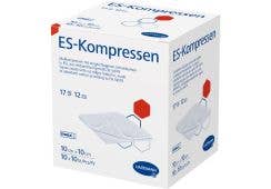 ES Kompressen, steril, 12fach: 10 x 10 cm