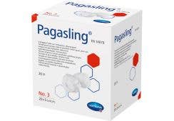Pagasling Schlinggazetupfer, steril, Gr. 3, pflaumengroß: 5 x 20 Stück