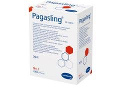 Pagasling Schlinggazetupfer, unsteril: Gr. 1, haselnussgroß