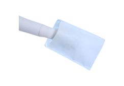 Waschhandschuhe, airlaid, PE Folie, 50 g/m², 14,6 x 22 cm, blau