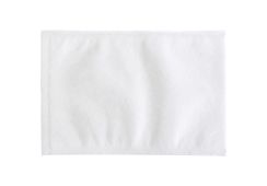 Eco Plus Molton Waschhandschuhe, Ultraschallnaht, ca. 15 x 22 cm, weiß