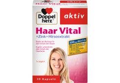 Doppelherz Haar Vital + Zink + Hirseextrakt Kapseln