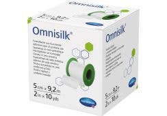 Omnisilk Spulenpflaster, 5 cm x 9,2 m