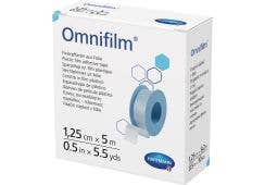 Omnifilm Spulenpflaster, 1,25 cm x 5 m