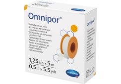 Omnipor Spulenpflaster, 1,25 cm x 5 m