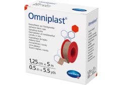 Omniplast Spulenpflaster, 1,25 cm x 5 m