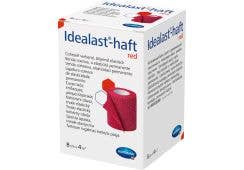 Idealast-haft Color Idealbinde, unsteril: 8 cm, rot