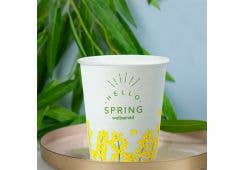 wellsacup Papier Einweg-Mundspülbecher, 1000 Stück, Frühling