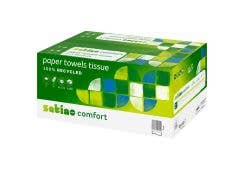 Satino comfort Tissue Papierhandtücher, 2-lagig, V-Falz: hochweiß