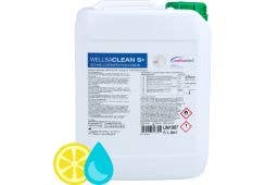 wellsaclean S+ Schnelldesinfektion, 5 Liter, lemon