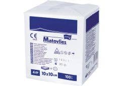 Matovlies Vlieskompressen 30 g, 4-fach, unsteril: 5 cm x 5 cm
