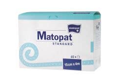 Matopat STANDARD Fixierbinde, Baumwolle: 5 cm x 4 m