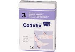 Elastischer Netzverband Codofix: Gr. 3, B. 2.5-3.5 cm, L. 1 m