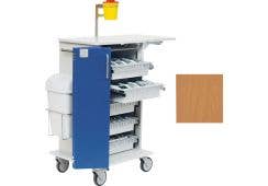 Medikamentenwagen, 630 x 540 x 1085 mm: Buche