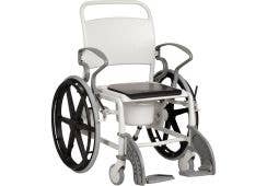 Selbstfahrer 24-Zoll - 150 kg, Toilettenbrille: grau/grau