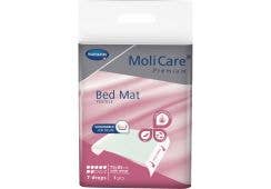 MoliCare Premium Bed Mat Textile 7 Tropfen, 75 x 85 cm, mit Flügeln: 1 Stück