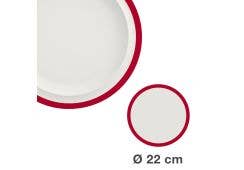 Teller flach 503, Ø 22 cm: Multi
