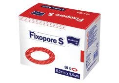 Fixopore S Augenverband oval, steril, 6,5 cm x 9,5 cm