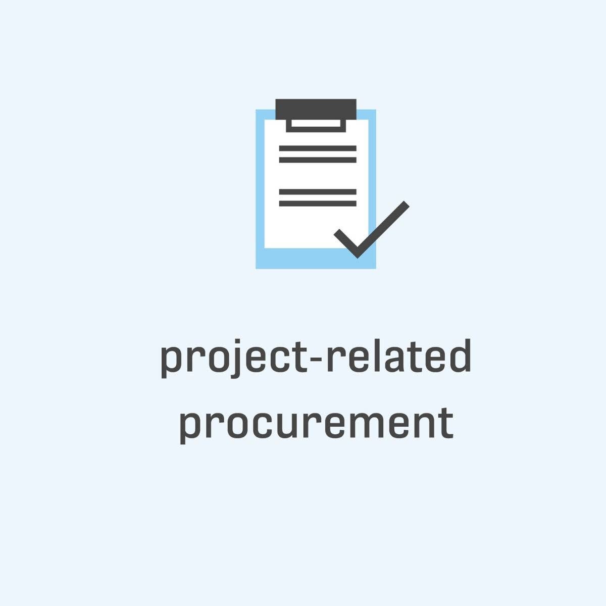 project-related procurement